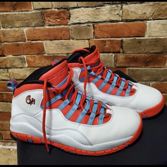 Jordan retro 10 chicago flag size 10 - Picture 1 of 8